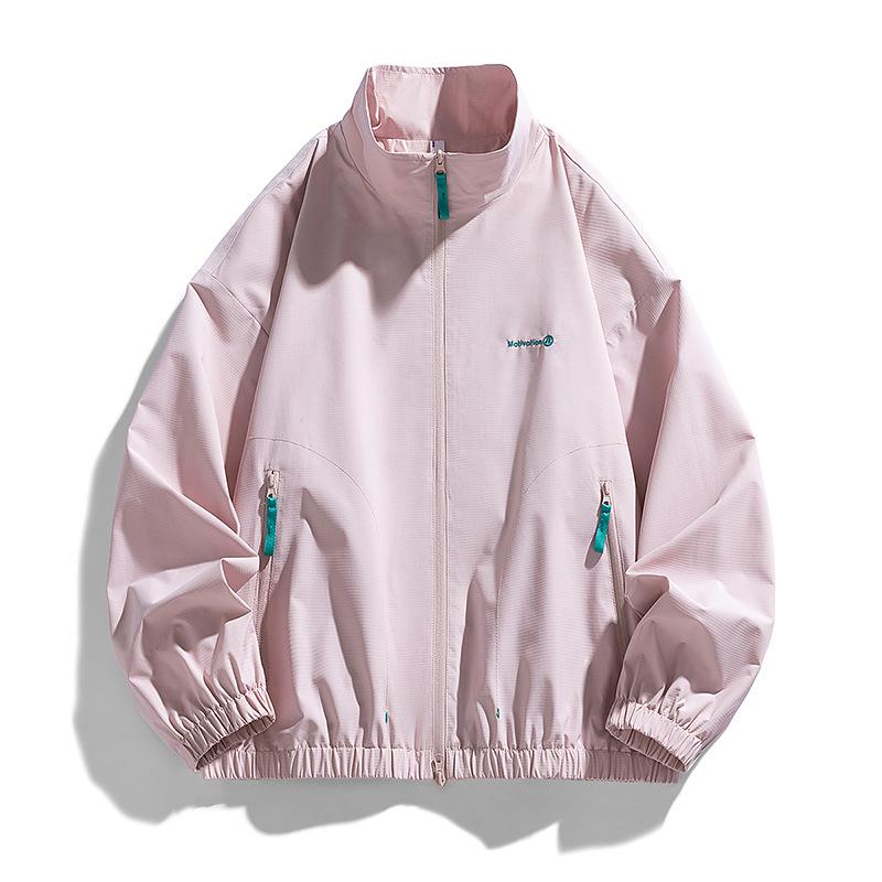 Camouflage Hong Kong Style Jacket for Men's Spring and Autumn Versatile Lapel Jacket