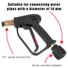 4000PSI M22 14MM High Pressure with 5 Quick Connect for Car Cleaning Cleaning Water Gun For Karcher/Nilfisk Color Nozzle Kit