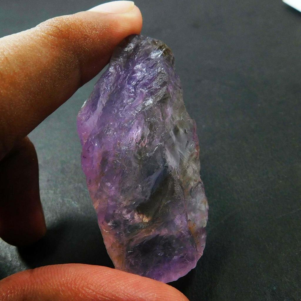 Bi-Color Huge Size 99 CT Natural Ametrine Rough   Uncut Bolivian Rough