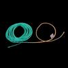 Maxcatch Skagit Shooting Head GR 17 FT с 2 сварными петлями Fly Line 23FT 250g-650 FT-25 (Бирюзовый/Оранжевый, 450гр)