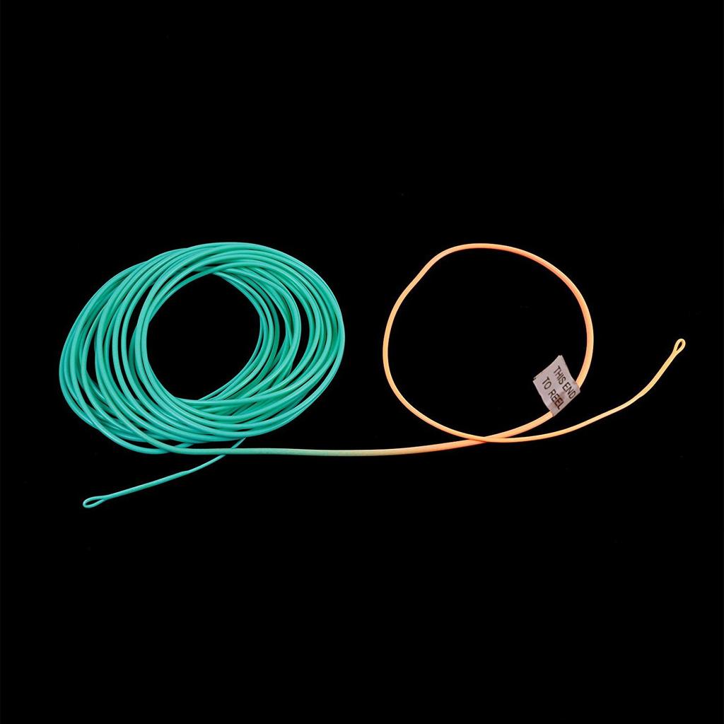 Maxcatch Skagit Shooting Head GR 17 FT с 2 сварными петлями Fly Line 23FT 250g-650 FT-25 (Бирюзовый/Оранжевый, 450гр)