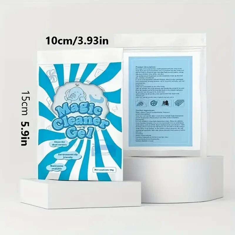 Мягкая резина для чистки автомобиля Многофункциональный бытовой липкий пепел для клавиатуры Артефакт Очистка щелей вентиляционных отверстий салона автомобиля Цемент