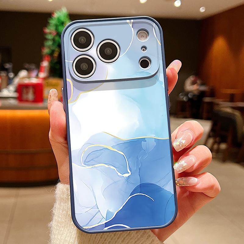 Чехол с рисунком под песчаник и мрамор для iPhone 17 Pro Max Чехол iPhone 16 15 14 13 Pro Max Магнитный для Magsafe Гибридный Тонкий Матовый Чехол