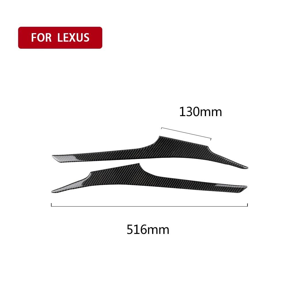 Для Lexus IS250 2013-подлокотник внутренней двери автомобиля, декоративная крышка, наклейка, отделка, углеродное волокно, автоаксессуары