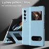 Galaxy Z Fold4 Case Slim Leather Cover With Magnetic Shockproof Full Protection Business Use