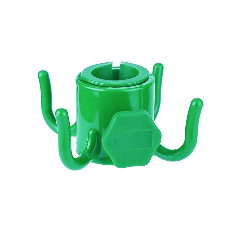 4pcs Plastic Umbrella Hooks - Secure Canopy Clips For Beach, Patio, Market Stall Umbrellas - Easy Pole Mounting Tool {NN74}