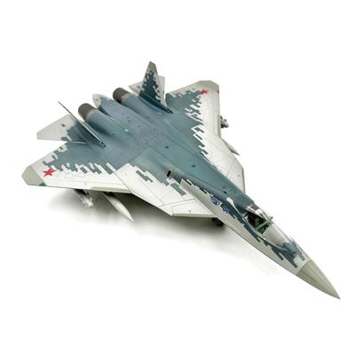 1/72 Российский СУ57 СУ-57 Истребитель-невидимка Модель Готовая Коллекционная модель из сплава 01 #