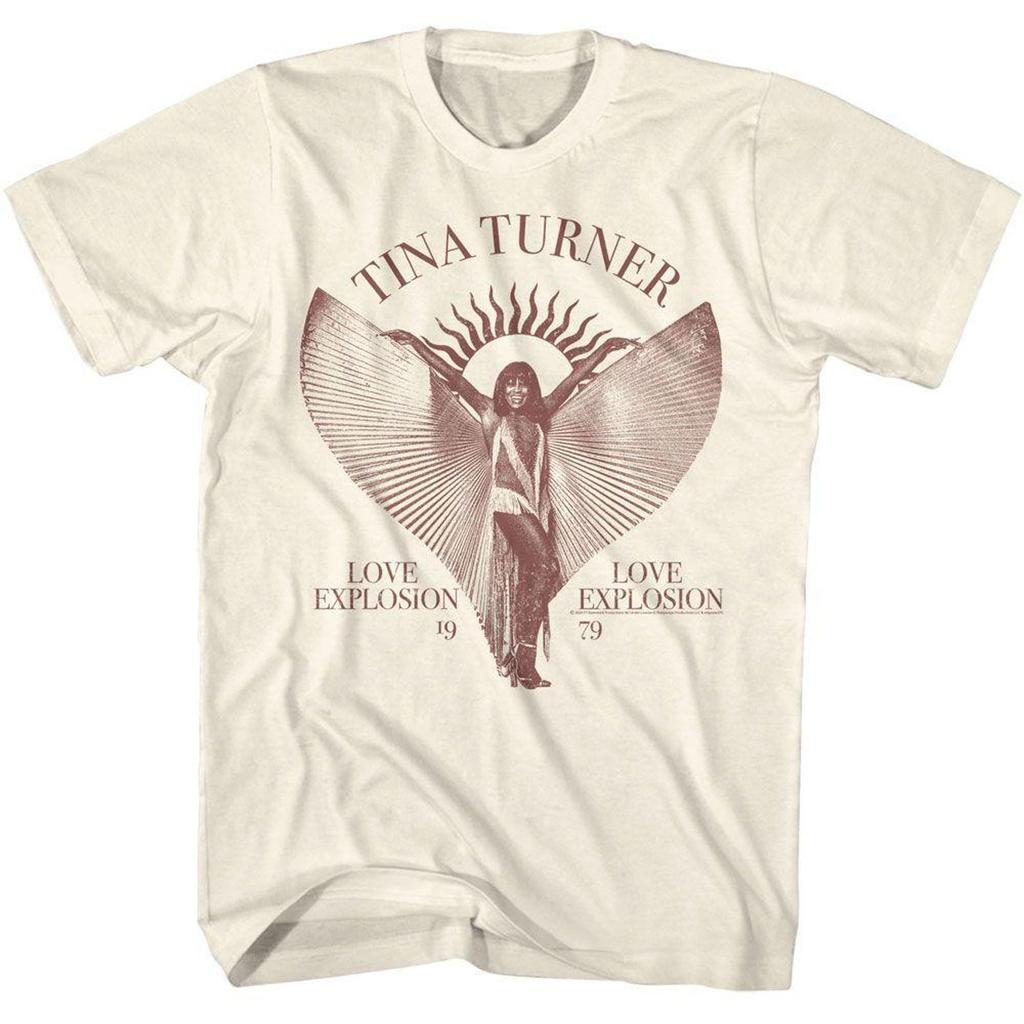 Tina Turner Love Explosion Natural T-Shirt