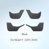 Car Door Anti Kick Pad for Tesla Model 3/Y/3+ Suede Door Panel Protective Stickers Anti Dirt Patch 2021-2025 Auto Accessories