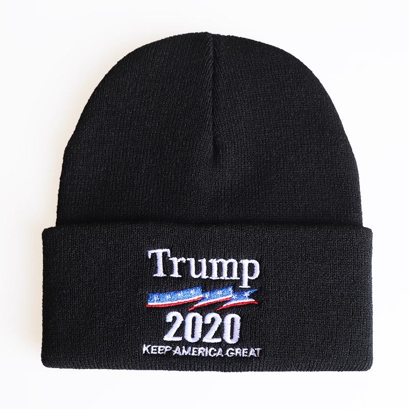 Trump TRUMP Wool Hat Men and Women America great again Embroidered Knit Hat