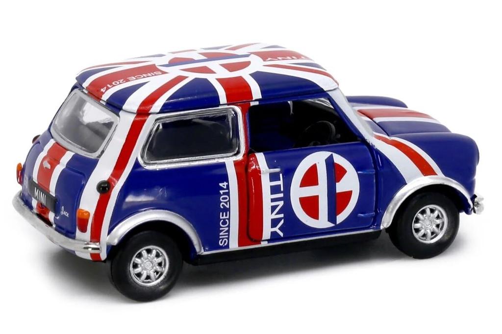 Tiny City Mini Cooper Mk 1 Union Jack 10th Diecast Model Car 1/50 (TINY Anniversary)