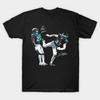 Мужская черная футболка с принтом Cooper Dejean And Quinyon Mitchell Eagles Football Печать на бумаге для трансфера без вырезания Хлопковая футболка
