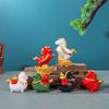 Resin Pony Figurine Vivid Design Zodiac Horse Figurines Horse Statue  Feng Shui Decor