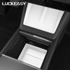 LUCKEASY for Tesla Model 3 Highland 2024 Wireless Charging Pad Central Control Armrest Box Non-slip Storage Mat 2023 Accessories