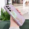 Чехол для телефона 'Цветущие ветки ивы' для Samsung Galaxy S24 S23 S22 S21 S20 Ultra Plus FE S10 S9 S10E Note 20 ultra 10 9 Plus