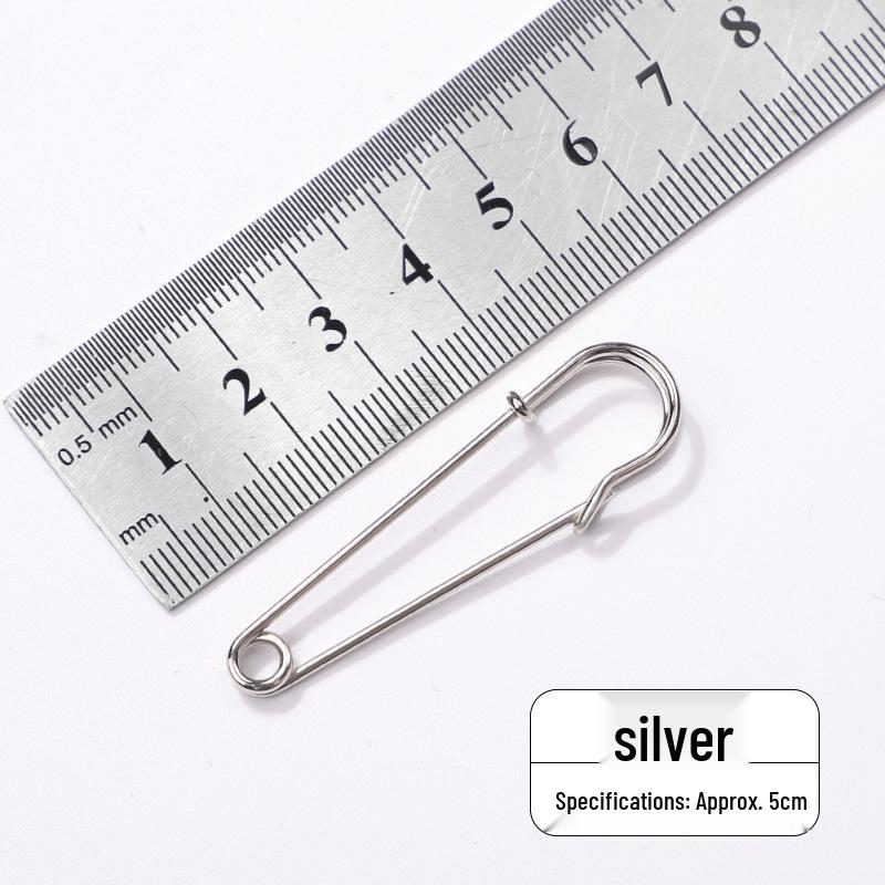 Большая булавка для шали, пряжка для свитера, брошь - Ручная работа, аксессуар для DIY-украшений