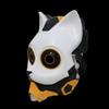 Punk Cat Mask For Halloween Party With Resin Material And Fun Costume Accessory For Cosplay Events