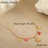 GEMCHIC Women's Ocean Style Summer Vacation Seashell Starfish Pendant Necklace Fashion Gold Chain