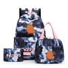3Pcs/Set Chainsaw Man Kawaii Casual School Bag Colorful Backpack Set Girl with Lunch Bag for Women Student Teenager Rucksack Pencil Case