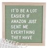 Felt Letter Board Oak Wood Message Boards Corkboard Home Decor 460 Letters 10x10 Inch Letterboard Wall Decoration Convey Information