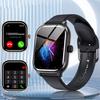 Умные часы с Bluetooth-звонками, 2,01-дюймовый экран, монитор сердечного ритма, кислорода в крови, сна, спортивные режимы для Android iOS, мужчины, женщины