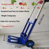 Heavy Duty Folding Stair Climbing Handcart - Portable Shopping and Luggage Cart