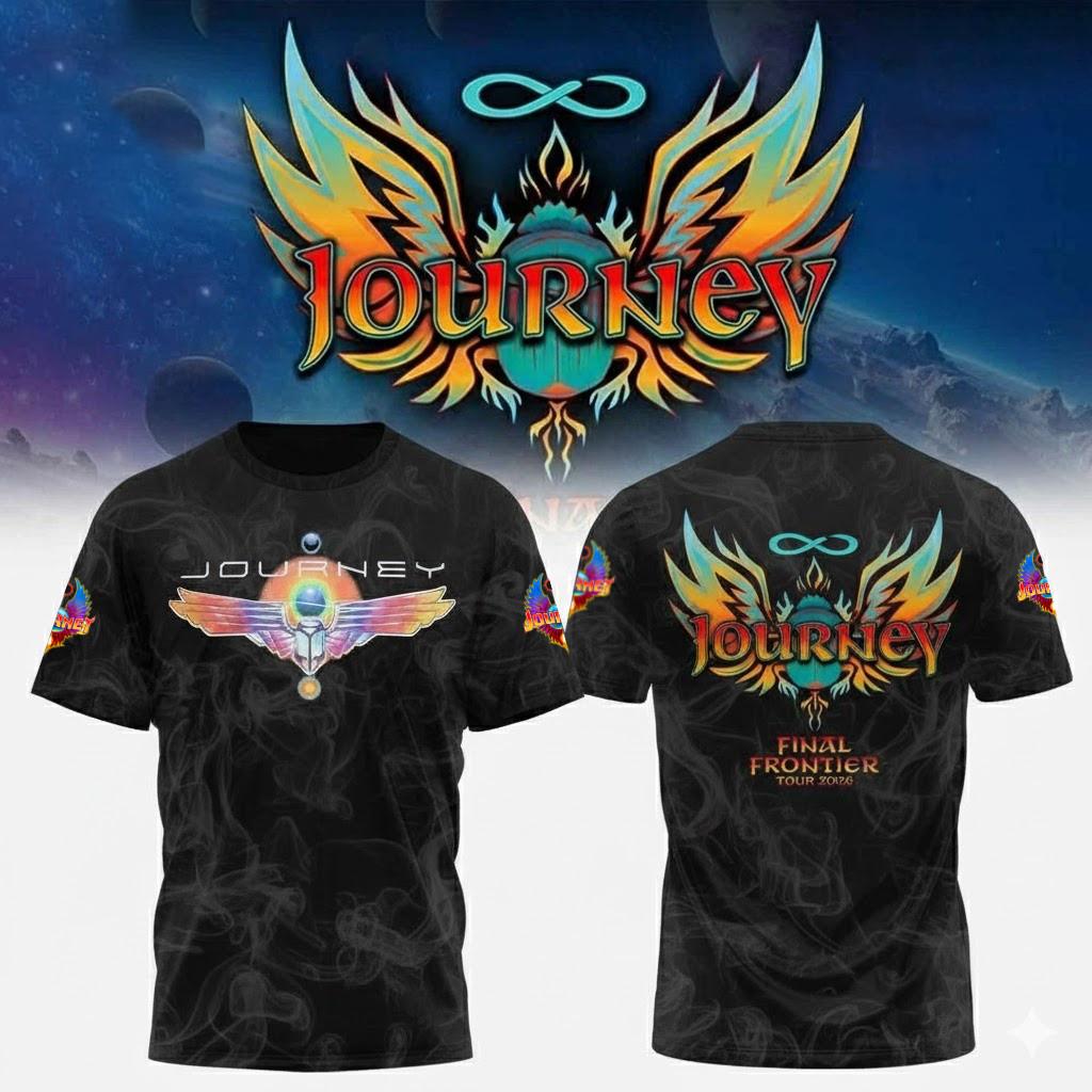 Special Journey Final Frontier Tour 2026 3D T-shirt S to 5XL 2F184