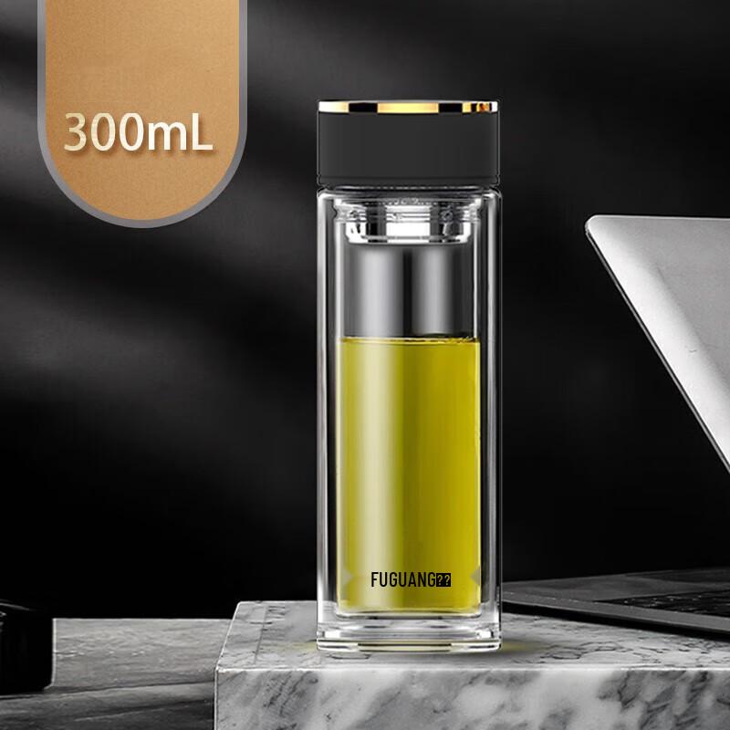 Fuguang Двухслойный стакан из боросиликатного стекла G2120-SH-400