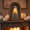 Ghost Shaped Light Up Ghost Mirror LED Glowing Halloween Ghost Mirror Glowing Ghost Mirror  Bedroom