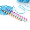 Grips DIY Yarn Metal Handle Crochet Hook Set Sewing Needles Weave Accessaries Knitting Needles
