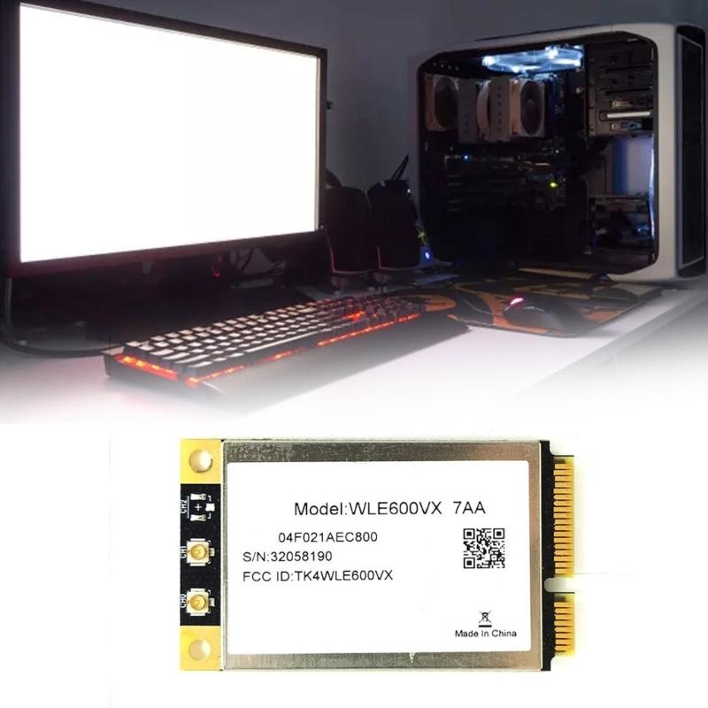 WLE600VX 7AA 802.11ac PCIexpress WIFI сетевой адаптер 2,4 ГГц+5 ГГц QCA9882 беспроводная карта