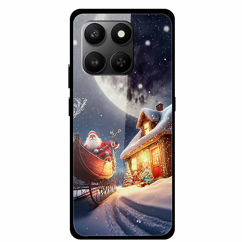 For Honor 200 Pro Cover Play 10T 5G Bumper Hard Tempered Glass Back Cases For Honor 400 Smart 5G Phone Case 6.77" Coque Funda