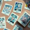40PCS Hatsune Miku Lomo Cards, High-definition LOMO Cards, Instant Photo Message Greeting Cards, and Small Cards