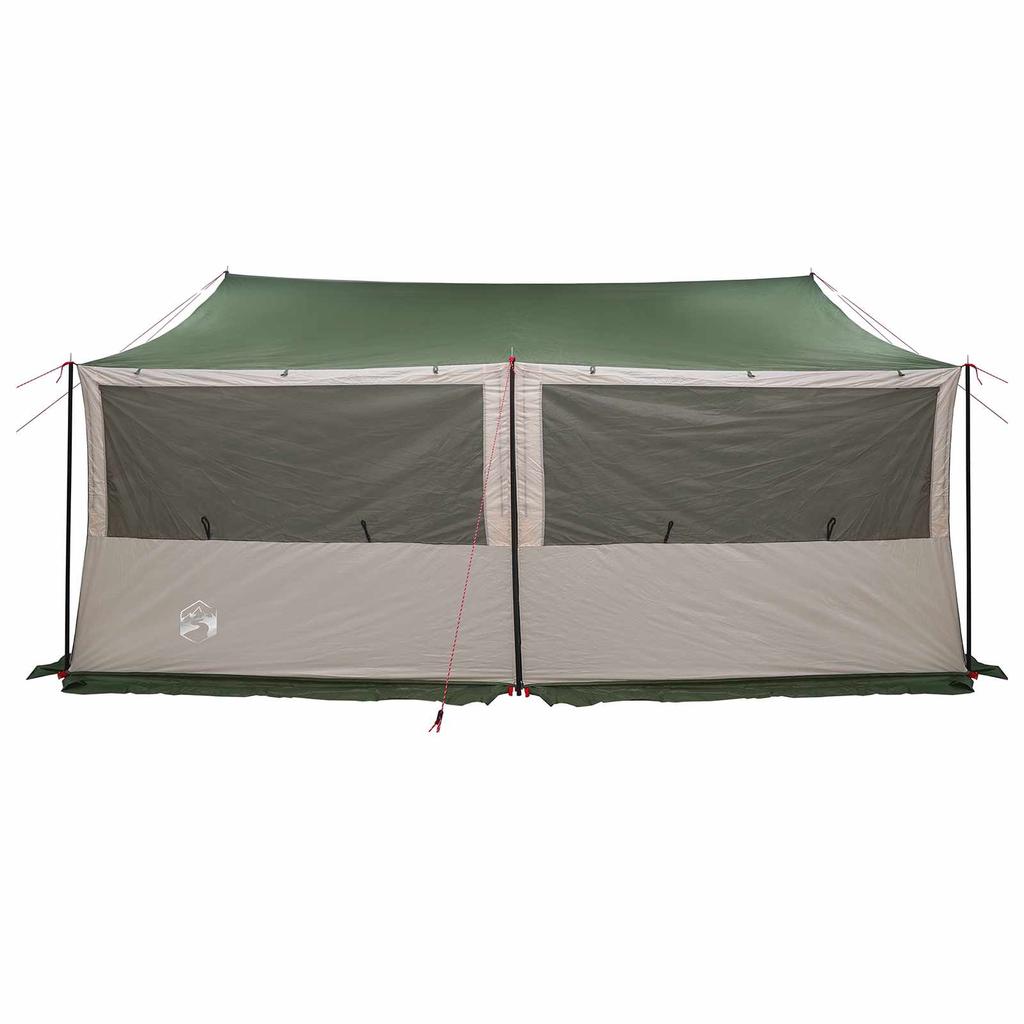 Family Tent Green 450 x 400 x 265 cm Polyester and Steel