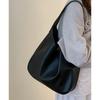 Bag Large capacity women's underarm commuter bag 2025 new solid color simple tote bag soft shoulder bag