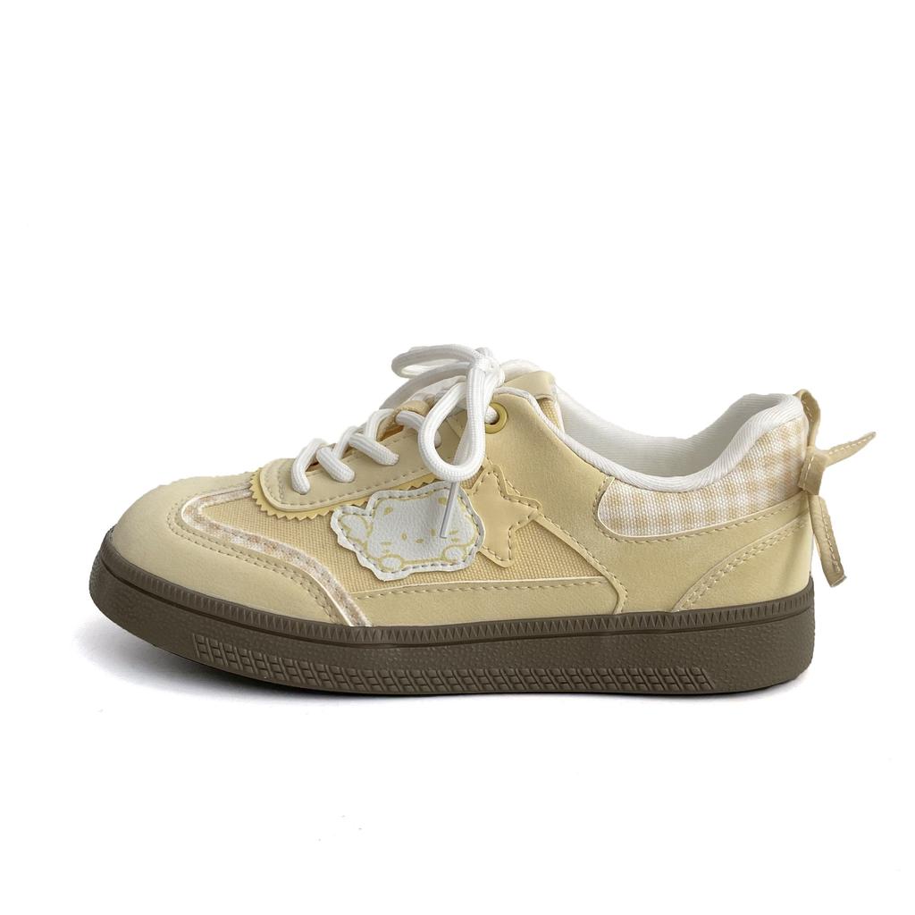 Ретро нишевые моральные тренировочные кроссовки в гонконгском стиле женские новые дышащие повседневные кеды дофамин