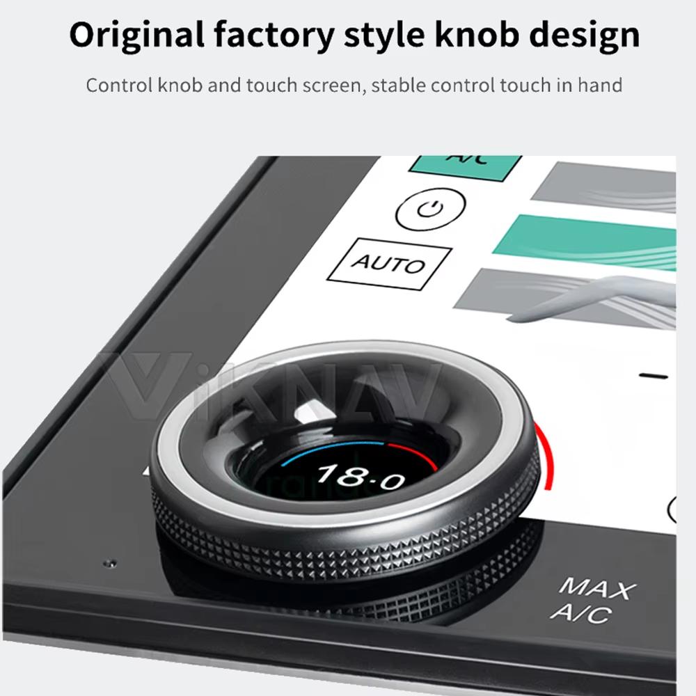 Viknav 10,4-дюймовая климатическая панель переменного тока для Land Rover Discovery Sport L550 2015 2016 2017 2018 2019 Кондиционер Климатическая панель