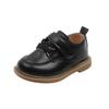 Baby Walking Shoes Soft Soled Casual Leather Shoes Single Shoes Bean Shoes