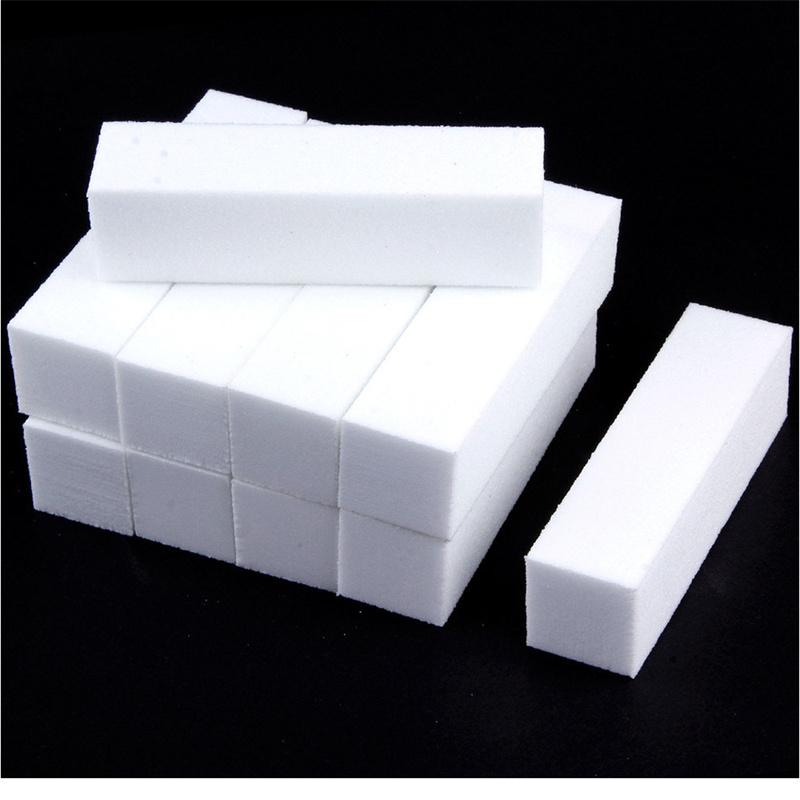 10/20/50/100 шт. Губка Баффер для ногтей Пилка Полировщик Блок Маникюр Педикюр Пилки Шлифовка Полировка Профессиональный Инструмент для Нейл-арта