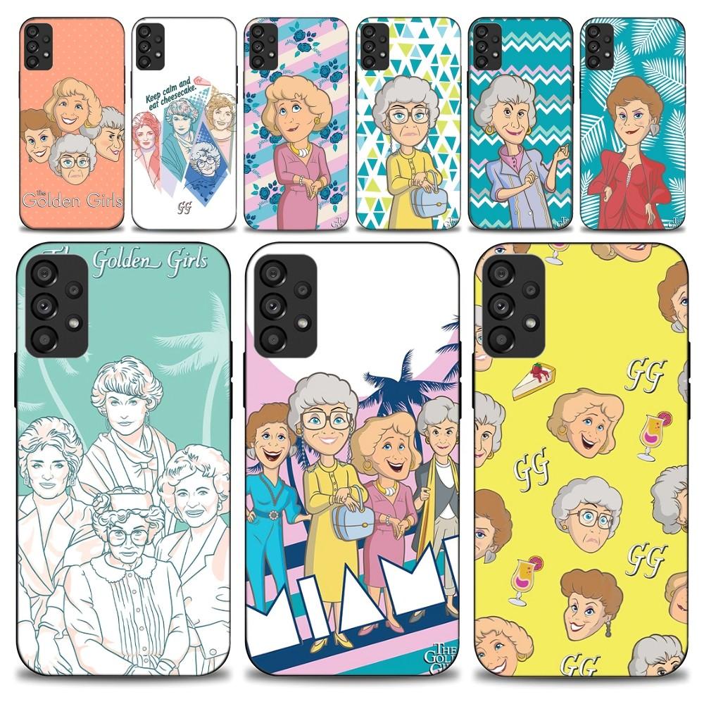 The Golden Girls Club Tv Phone Case For Samsung Galaxy S22 S23 Ultra S21 S20 FE Plus Note 20 Soft Cover