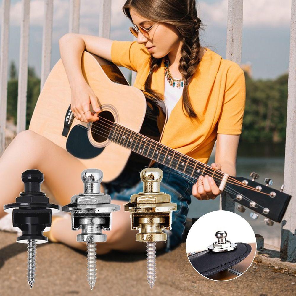 Guitar Parts Guitar Strap Locks Bass Belt Blocks Guitar Strap Lock Button Schaller Straplocks