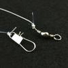 Soft Silicone head  Fishing Tackle Soft bait  String hook long tail  Tied up Glow fish lure