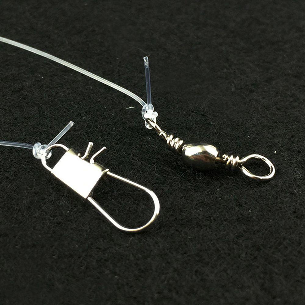 Soft Silicone head Fishing Tackle Soft bait String hook long tail Tied up Glow fish lure