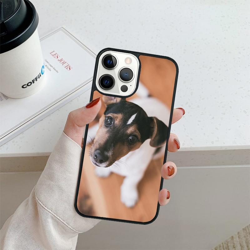 Забавный чехол для телефона с собакой породы Джек-рассел-терьер Для iPhone 17 Air 16 16e 15 14 plus 11 12 13 pro max Защитный чехол coque