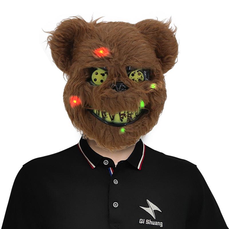 Glowing Halloween Bloody Animal Party Mask