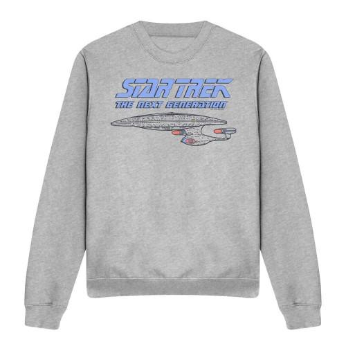 STAR TREK Унисекс для взрослых The Next Generation Distressed Sweatshirt