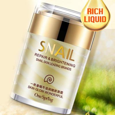 Уход за кожей Snail Original Essence Liquid Отбеливающая и увлажняющая антиоксидантная антивозрастная крем-сыворотка для лица