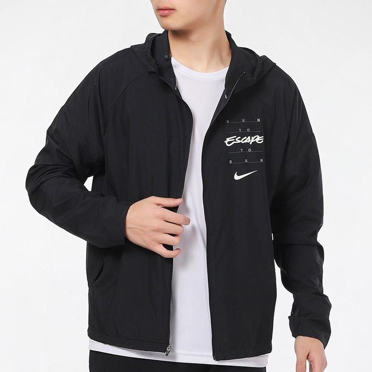 Nike Куртки Мужские Черные С капюшоном Умеренные Другое DA1167-010