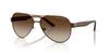 [ARMANI EXCHANGE] Солнцезащитные очки Armani Exchange для мужчин. Рамка: Матовый темно-коричневый. Линза: Градиент Коричневый. Ширина объектива: 59мм. 0AX2034S