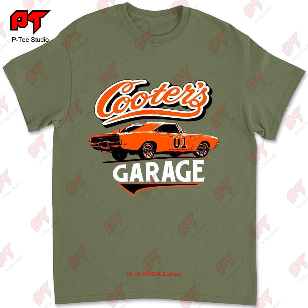 Футболка Cooters Garage General Lee 01 Размер L Серый 1RL5